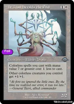 MTG Foil It That Heralds the End (Retro Frame) Card #385 Modern Horizons 3 NM... - Image 1