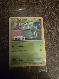 SEALED Build a Bear Pokemon Card Workshop Bulbasaur Promo Trading 1/108 NEW - Image 1
