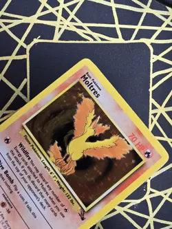 🔥 Moltres 12/62 🔥 Original Holo Rare Fossil Set Pokemon Card WOTC TCG 1999 - Image 5