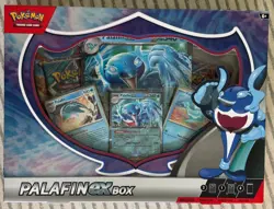 POKEMON TRADING CARD GAME PALAFIN EX BOX with 4 Booster Packs, 44 Total Cards - Image 1