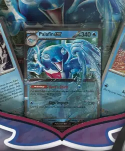 POKEMON TRADING CARD GAME PALAFIN EX BOX with 4 Booster Packs, 44 Total Cards - Image 2