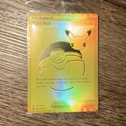Pokemon Poke Ball SWSH146 Promo Holo Trainer Card English Sword & Shield - Image 1