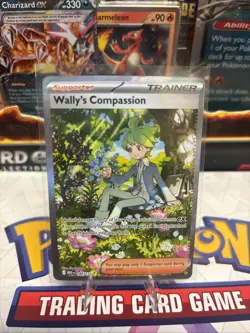 Wally's Compassion 186/132 Me01: Mega Evolution Holo Trainer Card SIR - Image 1