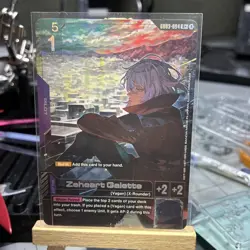 Gundam TCG Card Game GD03-094 R+ Zeheart Galette Alternate Alt Art Foil Mint - Image 1