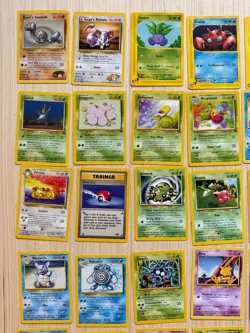 Vintage English Pokemon 65 Card Lot - Base Set, Fossil, Jungle, Neo, and More! - Image 2