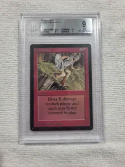 MTG Magic the Gathering Beta Earthquake BGS 9 - 0010803844 - Image 1