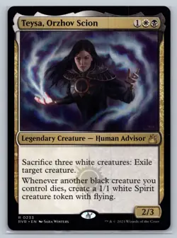 MTG Ravnica Remastered RVR #233 Teysa, Orzhov Scion Rare Legendary Human Advisor - Image 1