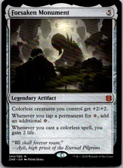 Zendikar Rising #244 Forsaken Monument - Image 1