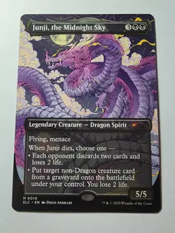 Junji, the Midnight Sky, NON-FOIL - Secret Lair Encyclopedia of Magic A-Z MTG - Image 1