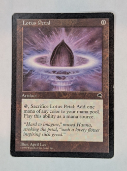 Magic The Gathering - Lotus Petal - Tempest - Image 1