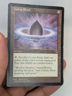 Magic The Gathering - Lotus Petal - Tempest - Image 3