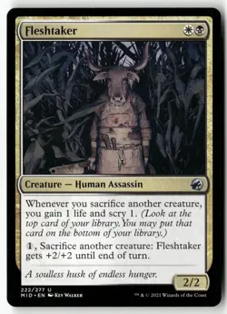 Fleshtaker 222 Innistrad: Midnight Hunt Uncommon NM - Image 1
