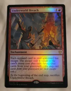 Wizards MTG Underworld Breach Theros Beyond Death Enchantment Rare Foil Red 161 - Image 1