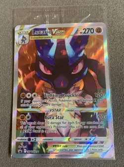 Lucario VSTAR SWSH291 SWSH: Sword & Shield Promo Cards Holo (sealed) - Image 1
