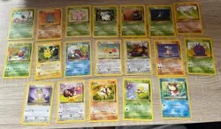 *No Dupes* Lot Of 19 Jungle Pokemon Cards Vintage WOTC Non-Holo Commons/Bulk - Image 1