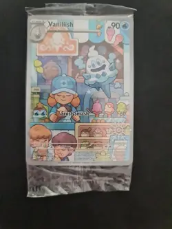 Pokemon TCG Vanillish Card 190/182 IR Holiday Calendar Stamped NM Sealed - Image 1