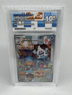 Pokemon TCG Vanillish Card 190/182 Holiday Calendar Promo 2025 Ace 10 - Image 1