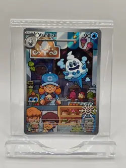Pokemon TCG Vanillish 190/182 Holo Paradox Rift Snowflake Stamp Holiday Promo!! - Image 1