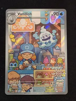 Pokemon TCG Vanillish Card 190/182 Paradox Rift Holiday Calendar Promo 2025 - Image 1