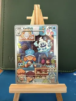 Pokemon TCG Vanillish Card 190/182 Paradox Rift Holiday Calendar Promo 2025 - Image 1