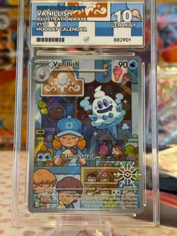 Pokemon TCG Vanillish 190/182 Holiday Calendar Promo 2025 Ace 10 - Image 1