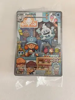 Vanillish 190/182 Pokemon TCG Holiday Calendar 2025 Festive Stamp Promo Sealed - Image 1