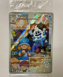 Vanillish 190/182 Pokemon TCG Holiday Calendar 2025 Festive Stamp Promo Sealed - Image 1
