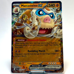 Mamoswine ex 079/159 Journey Together Holo Double Rare NM Pokemon TCG - Image 1