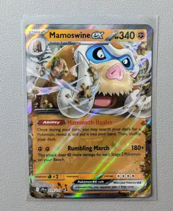 Mamoswine ex 079/159 Double Rare Journey Together Pokemon TCG NM ENG - Image 1
