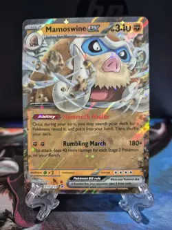 Mamoswine ex - 079/159 - Pokemon Journey Together Double Rare NM - Image 1