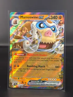 Mamoswine ex - 079/159 - Double Rare - Journey Together - Pokemon Card - NM/M 95 - Image 1