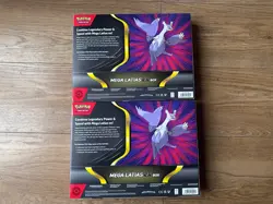 2x Pokemon TCG Mega Evolution Mega Latias EX Box Brand New & Sealed - In Hand! - Image 2