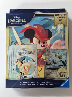Disney Lorcana TCG Fabled Collection Starter Set Brand New Factory Sealed - Image 1