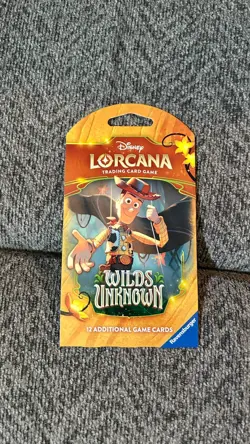 Disney Lorcana TCG Wilds Unknown Sleeved Booster Pack Lot of 15 🔥Ships ASAP🔥 - Image 2