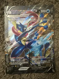 Pokemon TCG SWSH Sword & Shield Greninja V-Union Set Of 4 Promo Cards Holo Foil - Image 1