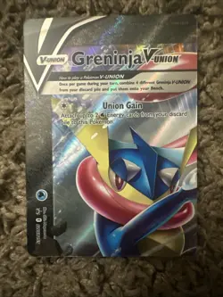 Pokemon TCG SWSH Sword & Shield Greninja V-Union Set Of 4 Promo Cards Holo Foil - Image 3