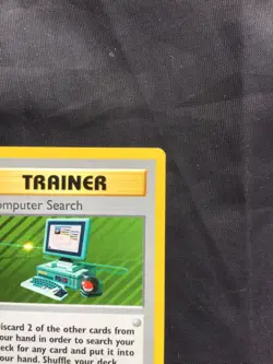 Pokemon Cards: Base Set Shadowless Rare: Computer Search 71/102 - Image 3