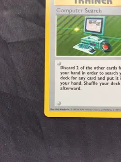Pokemon Cards: Base Set Shadowless Rare: Computer Search 71/102 - Image 5