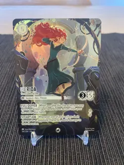 Disney Lorcana Merida Formidable Archer Iconic Wilds Unknown (READ DESCRIPTION)) - Image 1