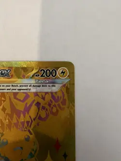Pokemon TCG: Pikachu ex #179/131 Hyper Rare Gold Prismatic Evolutions - Image 4