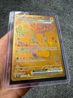 Pokemon TCG Pikachu Ex Gold Hyper Rare 179/131 Prismatic Evolutions English NM - Image 4