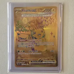 Pikachu ex 179/131 Hyper Rare Gold Prismatic Evolutions Pokemon Card NM - Image 1