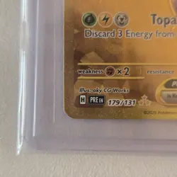 Pikachu ex 179/131 Hyper Rare Gold Prismatic Evolutions Pokemon Card NM - Image 5