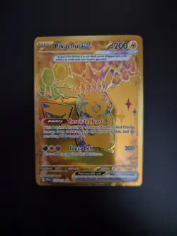 Pikachu ex 179/131 - Hyper Rare Gold - Pokemon Prismatic Evolutions - Image 1
