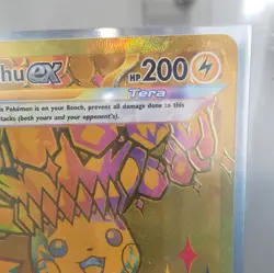 Pikachu Ex - 179/131 - *Hyper Rare Gold* - Pokemon Prismatic Evolutions - NM - Image 3