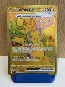 Pikachu Ex - 179/131 - *Hyper Rare Gold* - Pokemon Prismatic Evolutions - NM - Image 1
