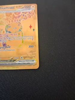 Pokemon Prismatic Evolutions Pikachu ex 179/131 Gold Hyper Rare – Mint - Image 2