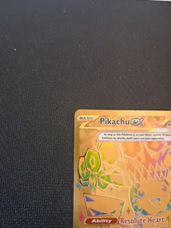 Pokemon Prismatic Evolutions Pikachu ex 179/131 Gold Hyper Rare – Mint - Image 5