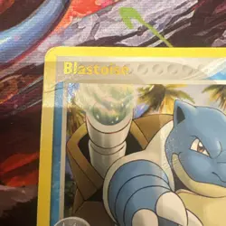 Pokemon Blastoise 14/100 EX Crystal Guardians 2006 Reverse Holo Rare 120 HP - Image 2