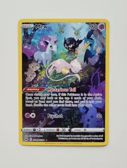 Pokemon Mint Mew Holo GG10/GG70 Crown Zenith: Galarian Gallery Ultra Rare 2023 - Image 1